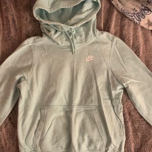 Light blue Nike hoodie